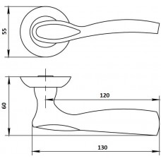 Ручка Vettore R07.120 MACC (Кофе)