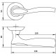 Ручка Vettore R20.010 CF (Кофе Глянцевый) в Краснодаре