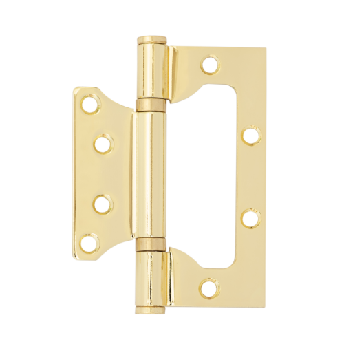 Петля накладная VЕTTORE FLUSH 100×63×2.0mm GP (Золото)