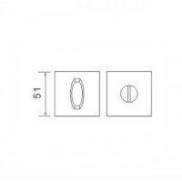 Фиксатор Abriss BK 5005 MCP (Матовый хром)