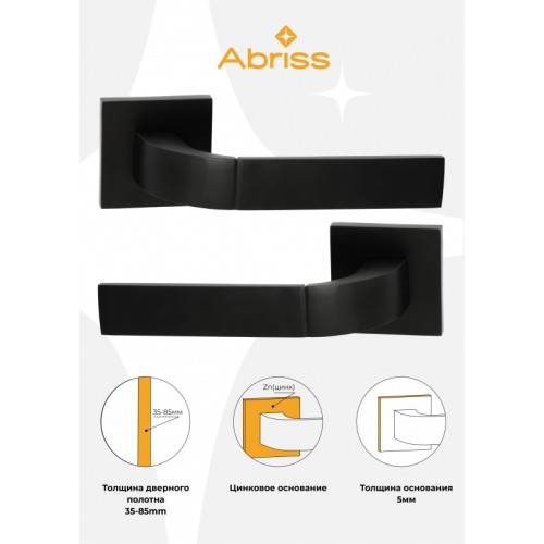 Ручка Abriss R21.170 MBP (Чёрный матовый)