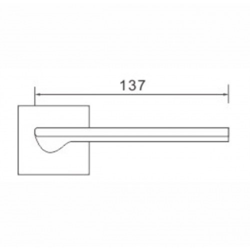 Ручка Abriss R50.177 MCP (Матовый хром)