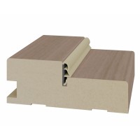 Стойка коробки с уплотнителем 80*30*2070мм. Ясень тёмный