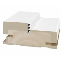 Стойка коробки композит телескоп. 80*34*2070мм. Белый лёд