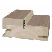 Стойка коробки композит телескоп. 80*34*2070мм. Ясень тёмный