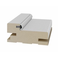 Стойка коробки телескоп. 65*30*2400мм. Пепельный