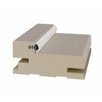 Стойка коробки телескоп. 65*30*2400мм. Ясень перламутровый FL