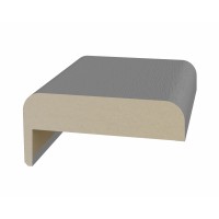 Наличник объемный телескоп. 70*16*2440мм. Серый