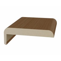 Наличник плоский телескоп. 75*10*2440мм. Орех NL