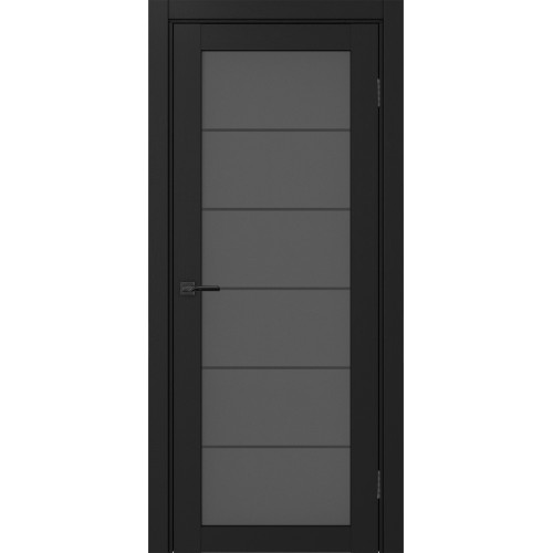 Турин 501АСС.2, цвет Антрацит молдинг алюм.чёрн стекло Графит матовое, размер 80*200 см.