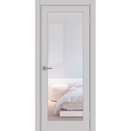 Турин 501.2, цвет пепельный, заполнение Прозрачное, размер 200*80 см.