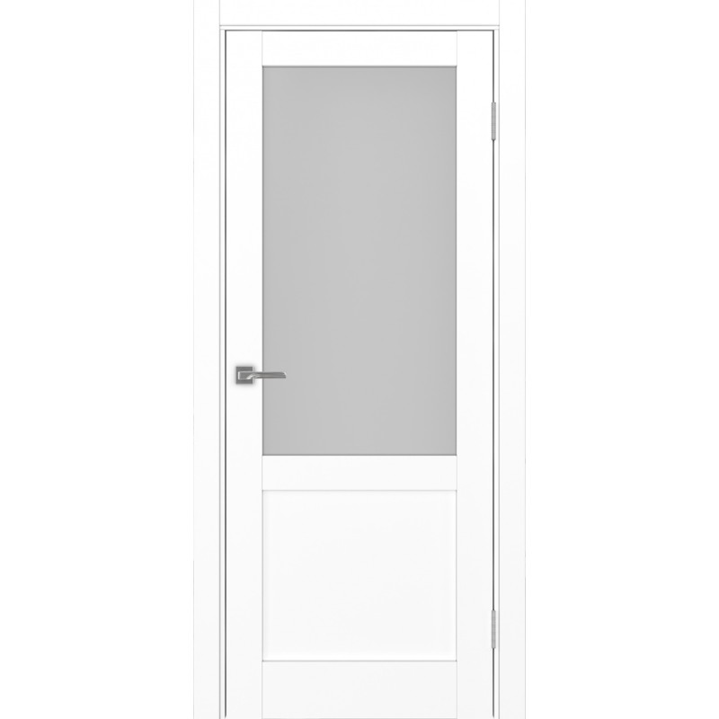 Межкомнатная дверь Турин 502.21, цвет белый снежный, заполнение Мателюкс, размер 200*80 см.