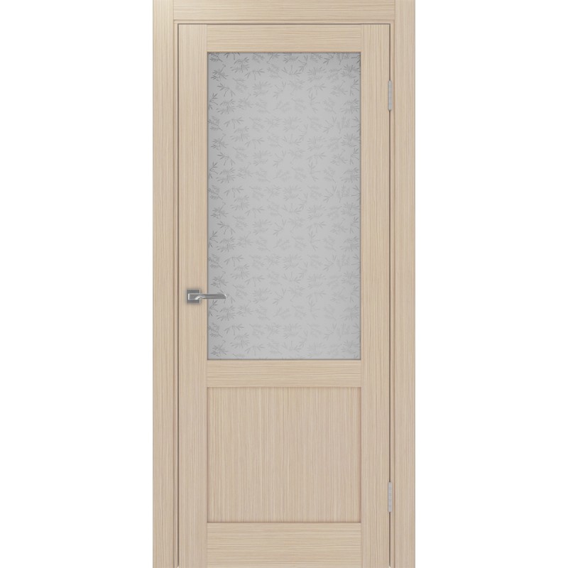 Межкомнатная дверь Турин 502.21, цвет дуб беленый FL, заполнение Дали бесцветное, размер 200*80 см.