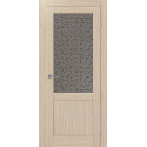 Турин 502.21, цвет дуб беленый FL, заполнение Дали бронзовое, размер 200*80 см.