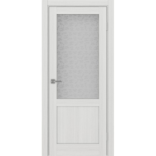 Турин 502.21, цвет ясень серебристый, заполнение Дали бесцветное, размер 200*80 см.