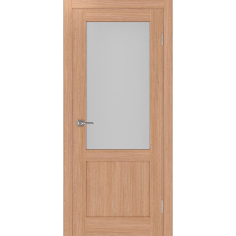 Межкомнатная дверь Турин 502.21, цвет ясень тёмный, заполнение Мателюкс, размер 200*80 см.