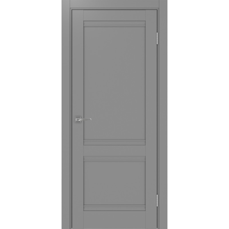 Межкомнатная дверь Турин 502U.11, цвет серый, размер 200*80 см.