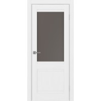 Турин 502U.21, цвет белый лёд, стекло Бронза матовое, размер 30*200 см.