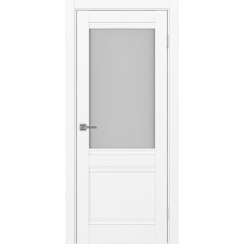 Межкомнатная дверь Турин 502U.21, цвет белый снежный, заполнение Мателюкс, размер 200*80 см.