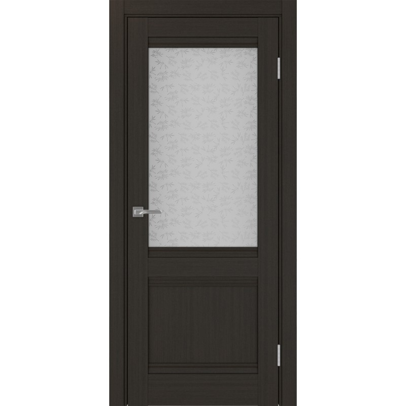 Межкомнатная дверь Турин 502U.21, цвет венге FL, заполнение Дали бесцветное, размер 200*80 см.