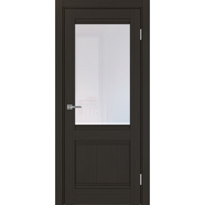 Межкомнатная дверь Турин 502U.21, цвет венге FL, заполнение Прозрачное, размер 200*80 см.