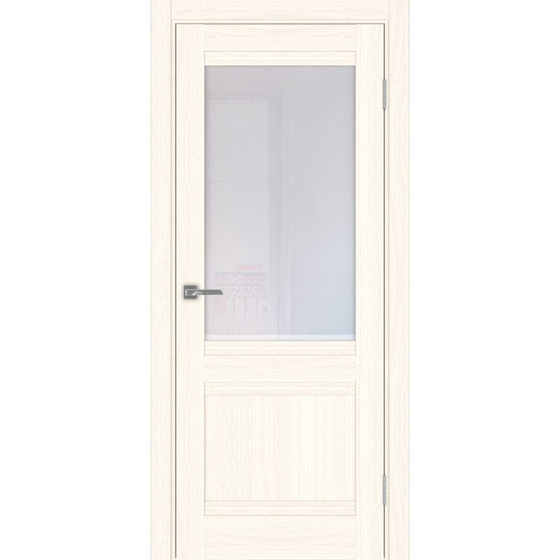 Межкомнатная дверь Турин 502U.21, цвет ясень светлый, заполнение Прозрачное, размер 200*80 см.