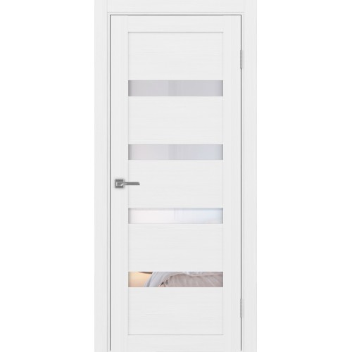 Турин 505.12, цвет белый лёд, заполнение Прозрачное, размер 200*80 см.