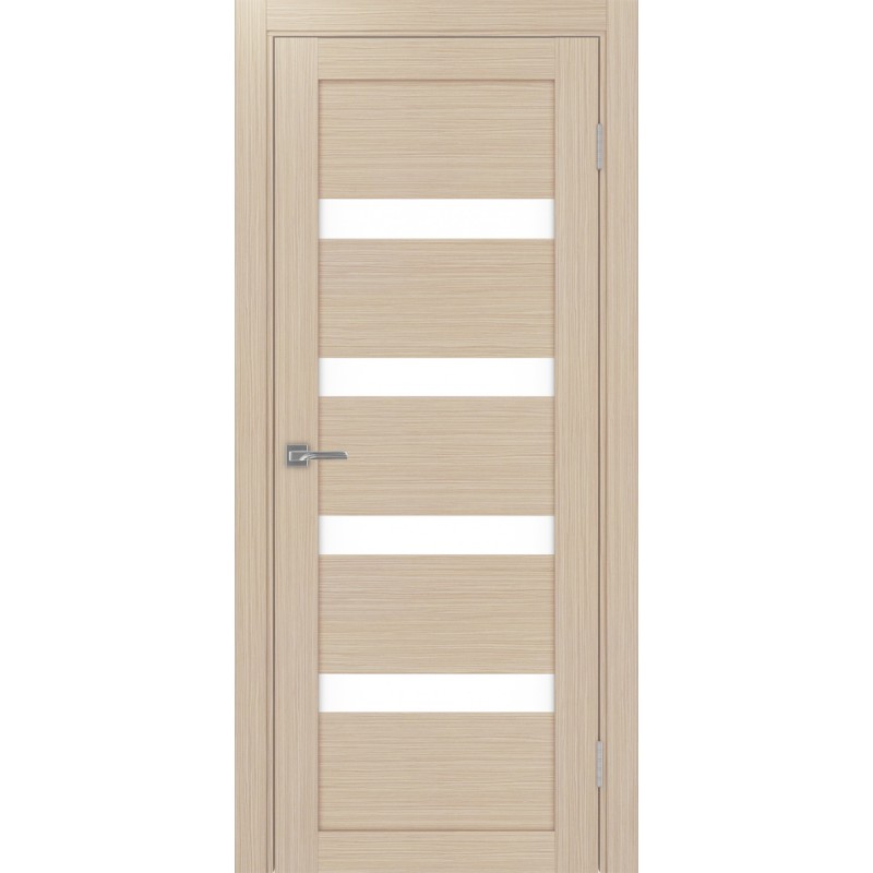 Межкомнатная дверь Турин 505.12, цвет дуб беленый FL, заполнение LACбелый, размер 200*80 см.