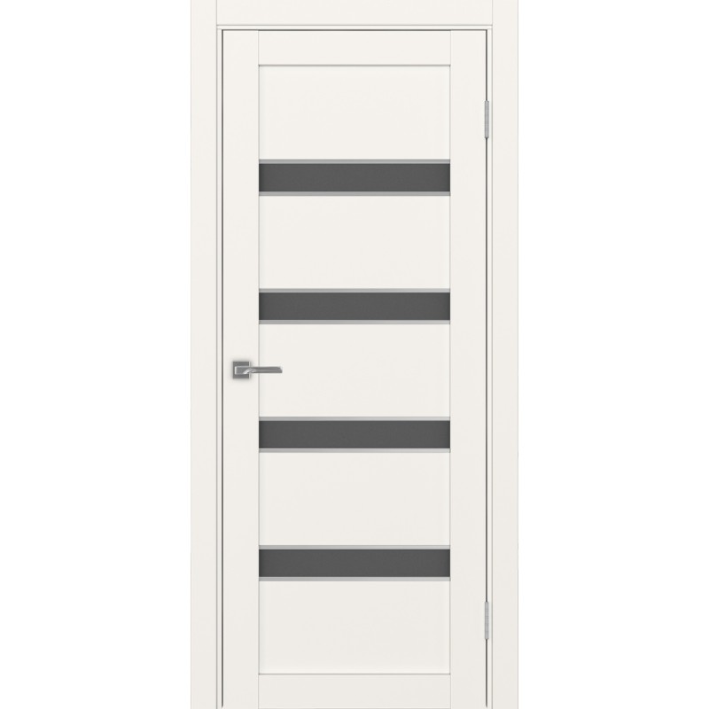 Межкомнатная дверь Турин 505.12 АПС молдинг SC, цвет, бежевый, заполнение Графит матовое, размер 200*80 см.