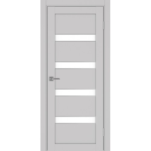 Турин 505.12 АПС молдинг SC, цвет пепельный, заполнение LACбелый, размер 200*80 см.