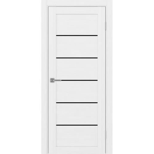 Турин 506.12, цвет белый лёд, заполнение LACчерный, размер 200*80 см.