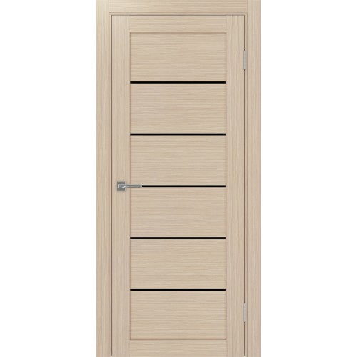 Турин 506.12, цвет дуб беленый FL, заполнение LACчерный, размер 200*80 см.