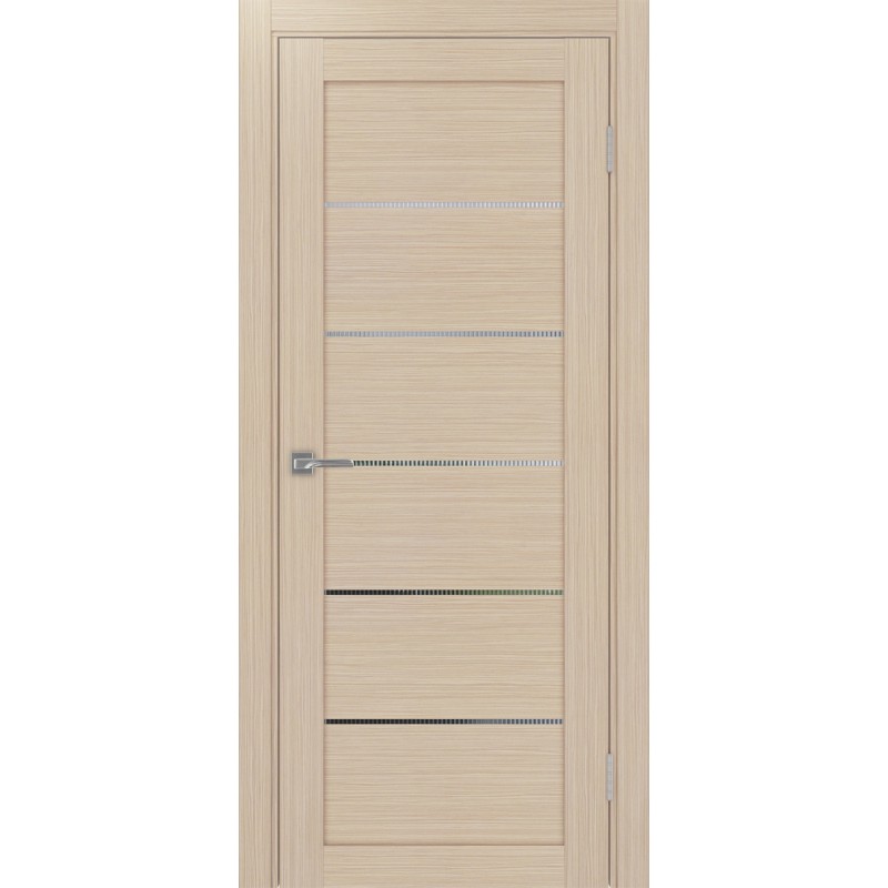Межкомнатная дверь Турин 506.12, цвет дуб беленый FL, заполнение Мору, размер 200*80 см.