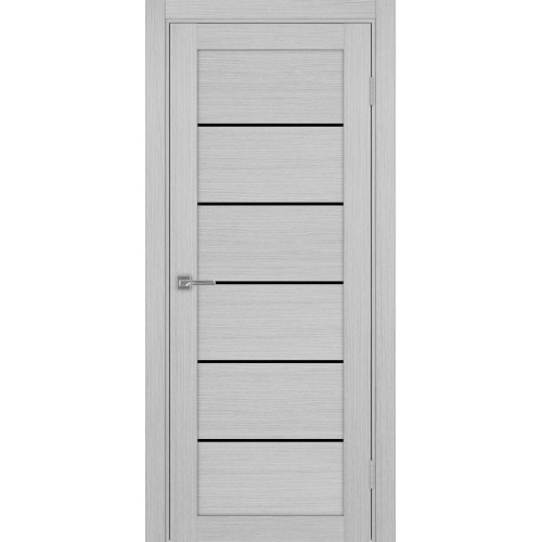 Турин 506.12, цвет дуб серый FL, заполнение LACчерный, размер 200*80 см.