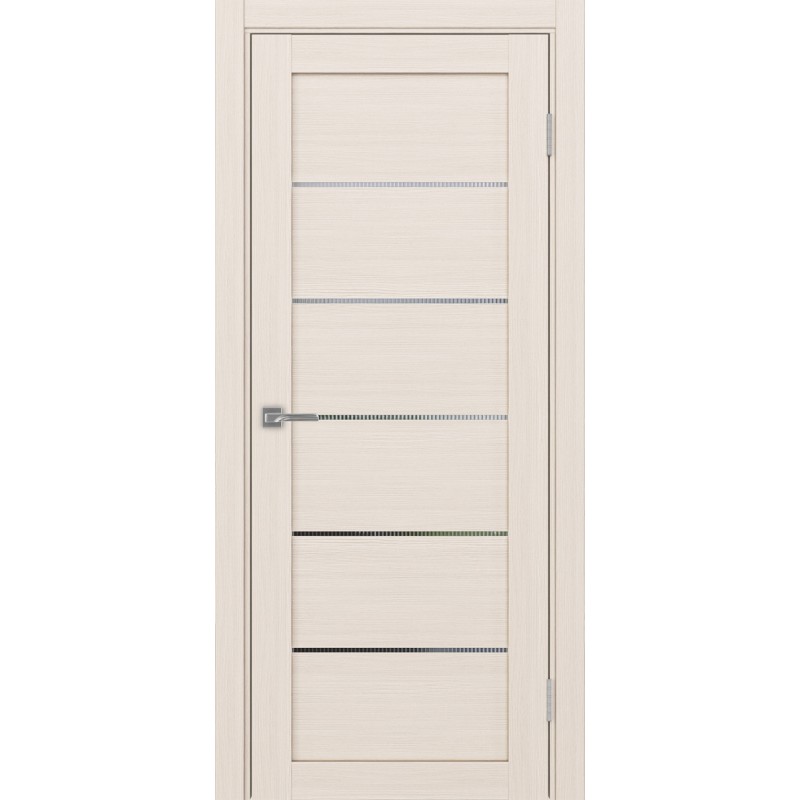 Межкомнатная дверь Турин 506.12, цвет ясень перламутровый, заполнение Мору, размер 200*80 см.