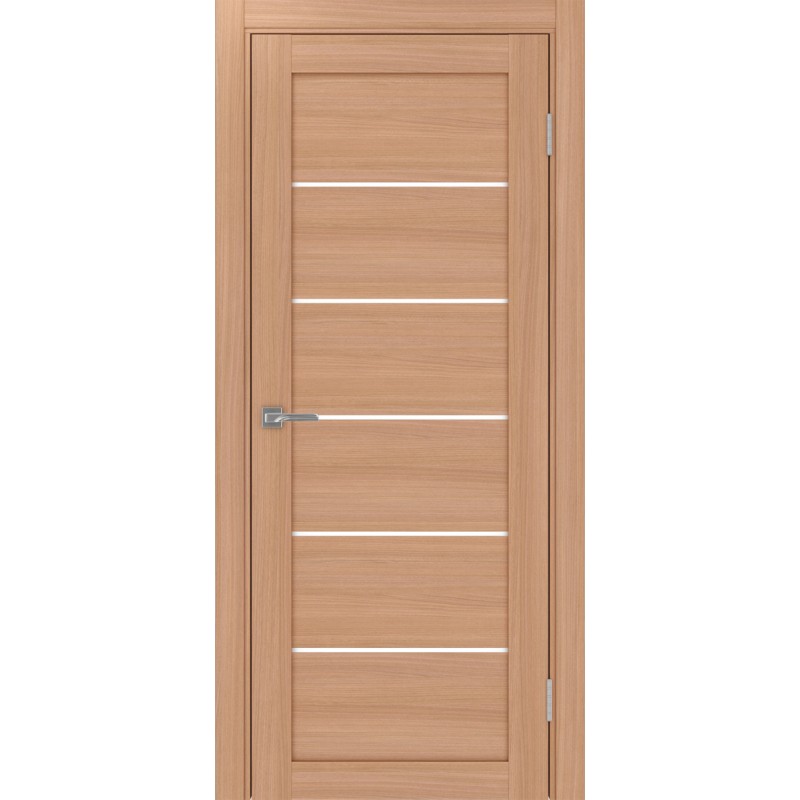 Межкомнатная дверь Турин 506.12, цвет ясень тёмный, заполнение LACбелый, размер 200*80 см.