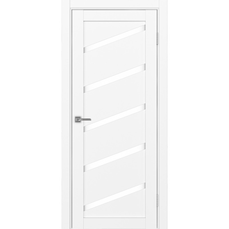 Межкомнатная дверь Турин 506У.112, цвет белый снежный, заполнение LACбелый, размер 200*80 см.