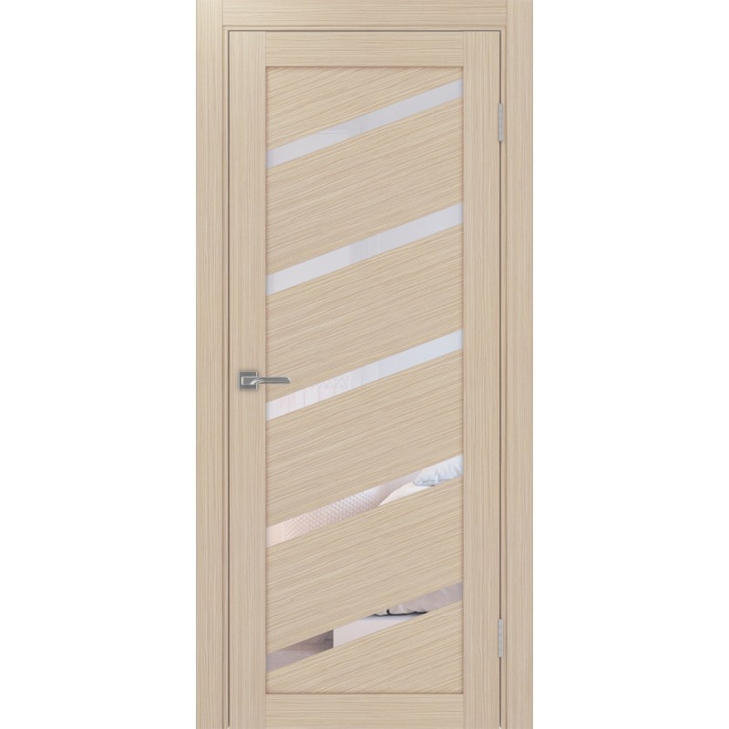 Межкомнатная дверь Турин 506У.112, цвет дуб беленый FL, заполнение Прозрачное, размер 200*80 см.