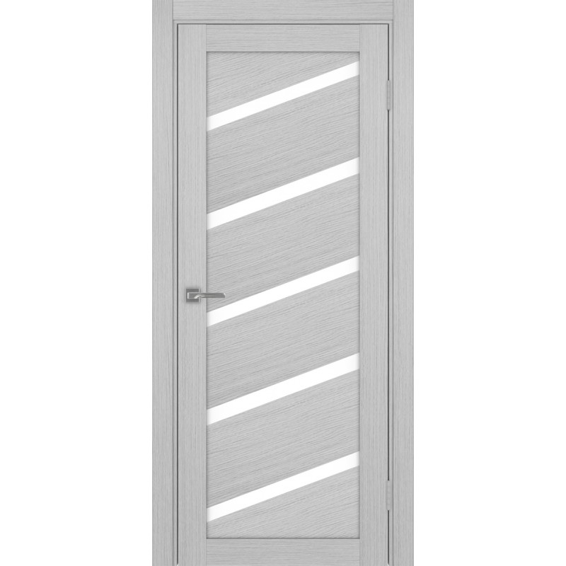 Межкомнатная дверь Турин 506У.112, цвет дуб серый FL, заполнение LACбелый, размер 200*80 см.