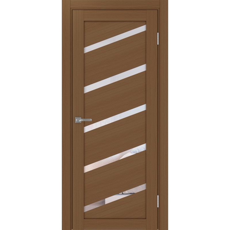 Межкомнатная дверь Турин 506У.112, цвет орех NL, заполнение Прозрачное, размер 200*80 см.