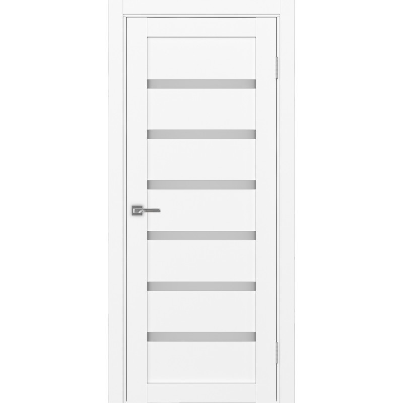 Межкомнатная дверь Турин 507.12, цвет белый снежный, заполнение Мателюкс, размер 200*80 см.