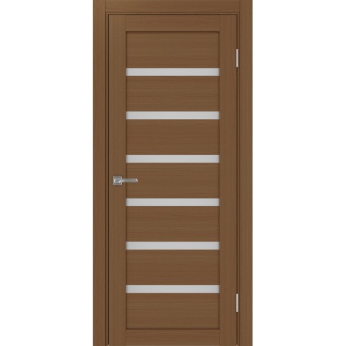 Турин 507.12, цвет Орех NL стекло Мателюкс, размер 80*200 см.