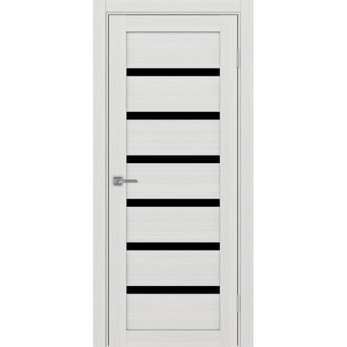 Турин 507.12, цвет ясень серебристый, заполнение LACчерный, размер 200*80 см.