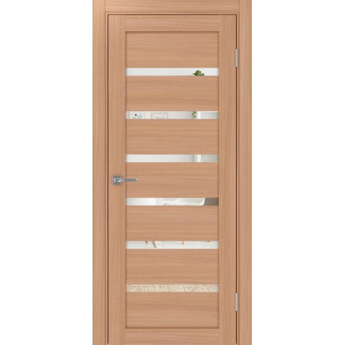 Турин 507.12, цвет ясень тёмный, заполнение Зеркало, размер 200*80 см.