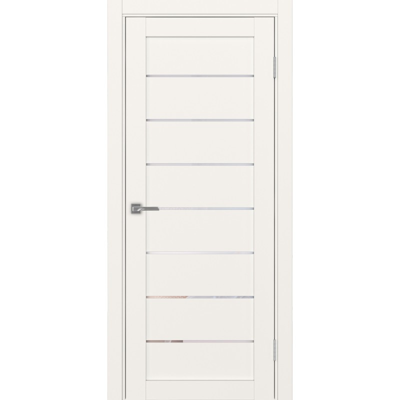 Межкомнатная дверь Турин 508.12, цвет, бежевый, заполнение Прозрачное, размер 200*80 см.