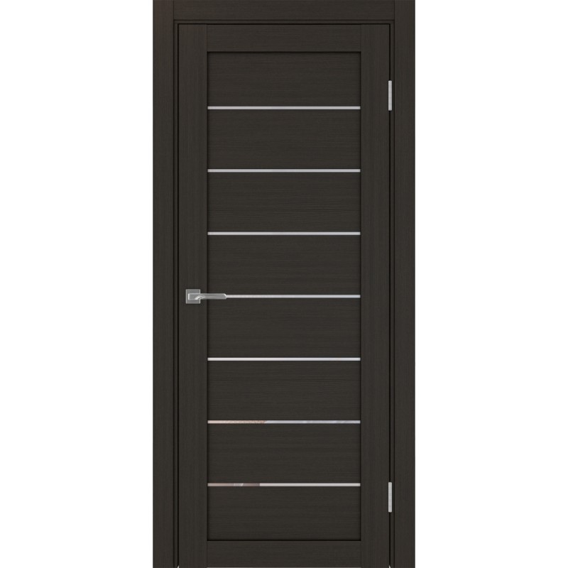 Межкомнатная дверь Турин 508.12, цвет венге FL, заполнение Прозрачное, размер 200*80 см.