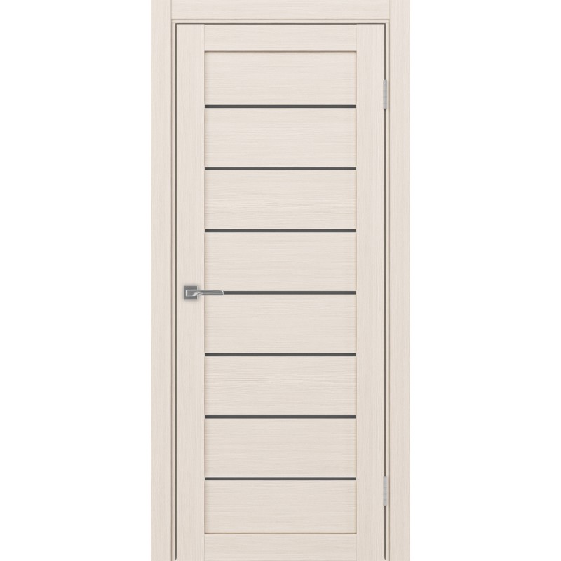 Межкомнатная дверь Турин 508.12, цвет Ясень перламутровый Графит матовое, размер 80*200 см.