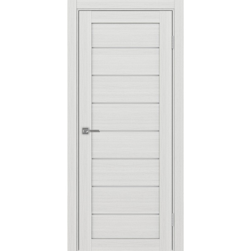 Межкомнатная дверь Турин 508.12, цвет Ясень серебристый Мателюкс, размер 80*200 см.