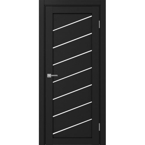 Турин 508У.112, цвет Антрацит стекло LACбелый, размер 80*200 см.