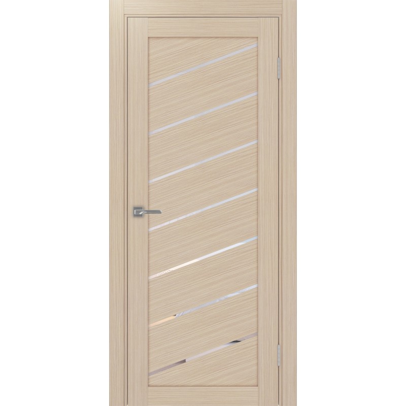 Межкомнатная дверь Турин 508У.112, цвет дуб беленый FL, заполнение Прозрачное, размер 200*80 см.